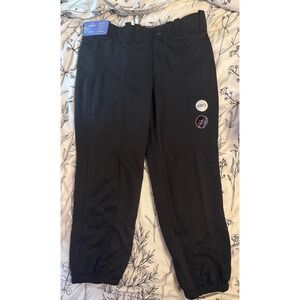 NEW Rip-It‎ Pro Women's Black 4-Way Stretch Softball Pants, Size Large